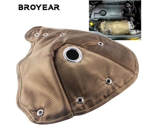 Titanium turbo blanket - turbo,