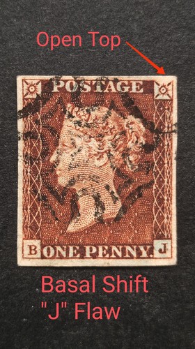Queen victoria penny red - penny,