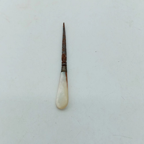 Antique mother pearl sewing - mother,