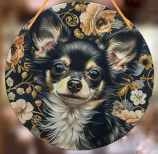 Chihuahua Dog LARGE Suncatcher