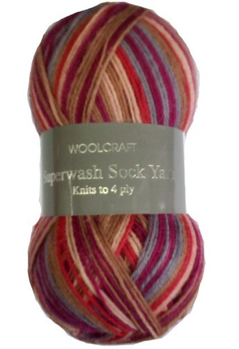 Woolcraft superwash sock - sock, 4