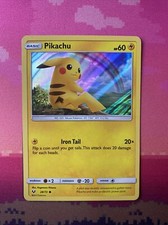 Pokemon Card Pikachu Shining Legends Holo 28/73 Near Mint