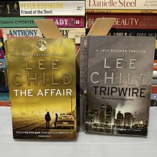 Pack of 2 - A Jack Reacher Thriller by Lee Child - The Affair & Tripwire - PB