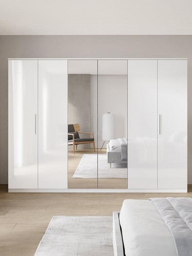 Prague high gloss white - 6, door