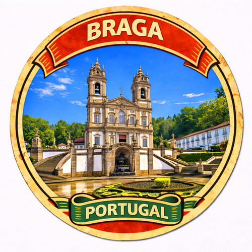 Braga portugal fridge magnet - braga,