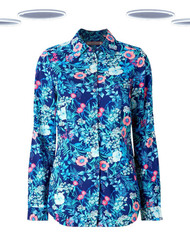Joe browns blue floral - ex,