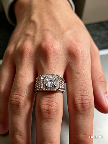 Men silver tone - silver,