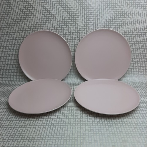 Ikea pink fargklar dinner - 4x,