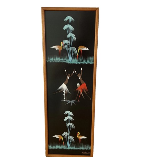 1960 african framed - 1960’s, tribal