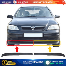 2X Front Bumper Spoiler Lip Left and Right For VAUXHALL Astra G 1998-2005