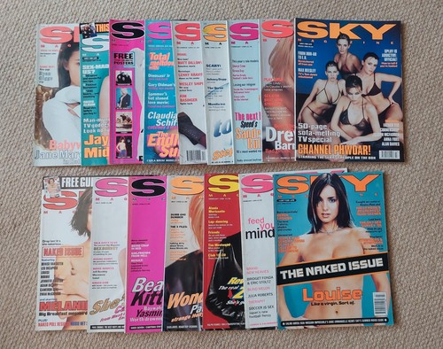 Bundle sky magazines - 16,
