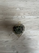 Wire Heart Hanging Basket Decoration Scented Items Can Be Added