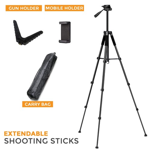 Telescopic shooting sticks - telescopic,shooting,