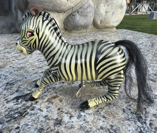 Vintage 1960 jumping zebra - 1960's,
