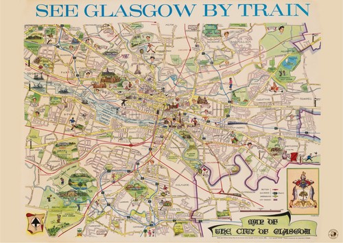 See glasgow train map - see,