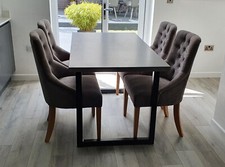 Concrete Dining Table/Garden Table/140cm/Standard Size/Bespoke Size/Booking Fee
