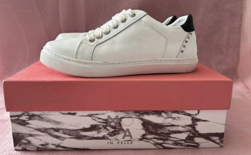 Moda pelle white - moda, leather