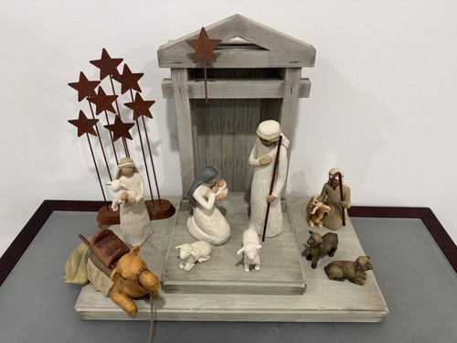 Willow tree nativity - tree,