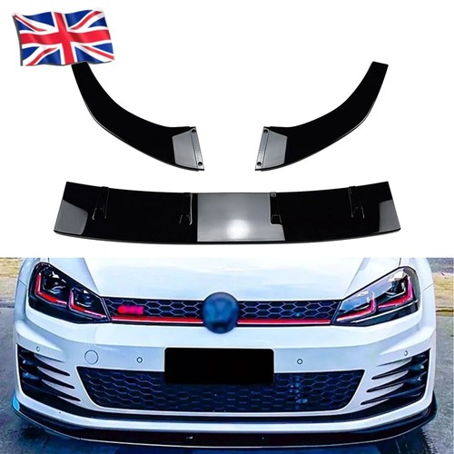 Gloss black front - gloss, splitter