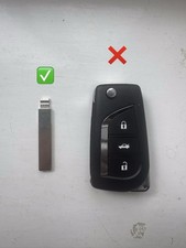 HU83 Remote Key Blade Cut To
