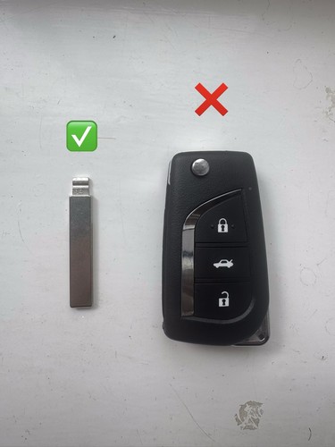 Hu83 remote key - remote, cut