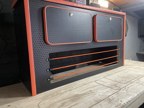 Camper van storage unit - van, unit/