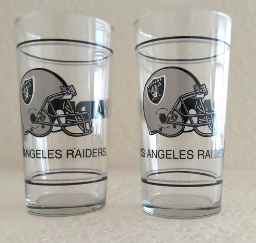 Raiders vtg tumbler - raiders, lg