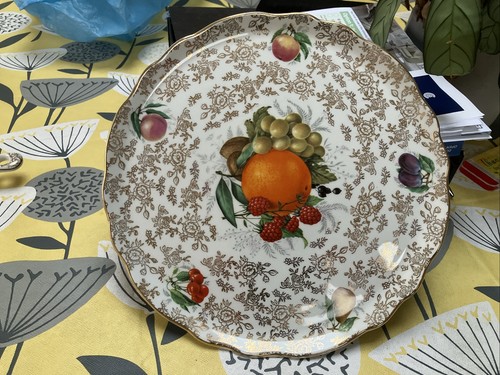 Old foley cake plate - foley,