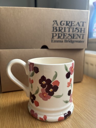 Emma bridgewater pink pansy - bridgewater,