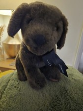Chocolate Labrador Plush Dog Soft Toy Hotel Chocolat Retriever Gift Cuddly Teddy