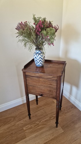 Victorian oak tambour fronted - oak, tambour-fronted