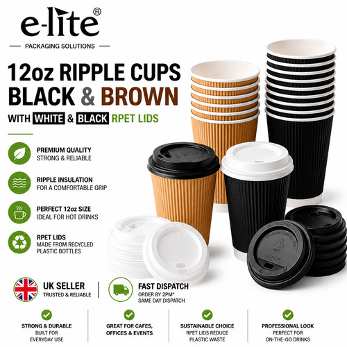 12oz ripple disposable - 12oz,