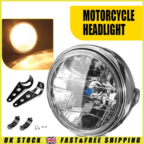 Chrome headlight assembly - chrome, 7"headlight