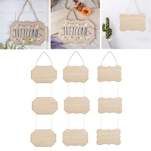 3pcs unfinished craft blank - 3pcs,