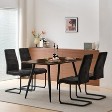 2/4/6Pcs Linen Fabric Dining