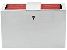 Antique Edwardian Sterling Silver Estate/Housekeepers Box