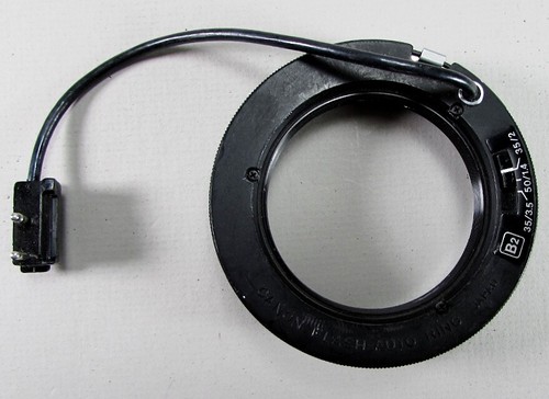 Canon flash auto - ring, vintage