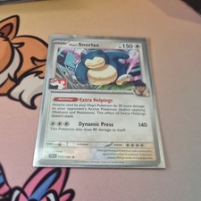 Play! Pokemon Prize Pack Series 7 Journey Together 117/159 Hop's Snorlax