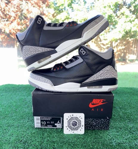 Air jordan black cement - cement, 2024