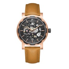 Mens Rose Gold Automatic Watch