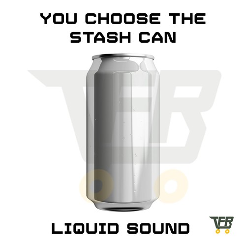 Stash can choose your design - can,