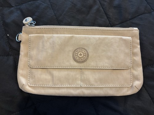 Kipling beige crossbody bag - beige,