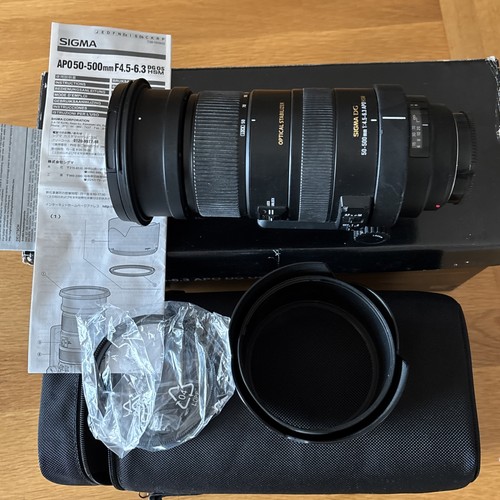 Sigma apo 500mm 6 3 - 50-500mm, f4.5-6.3