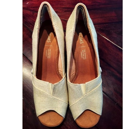 Toms women cream - women, canvas