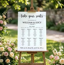 Personalised Wedding Table