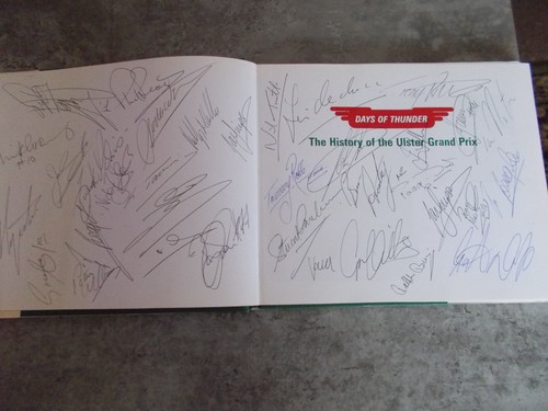 Multi signed days thunder - multi-signed, of