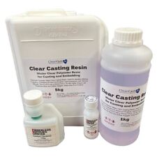 Water Clear Premium Casting Resin Kit. Casting & Embedding - 500g 1kg 2kg 5kg