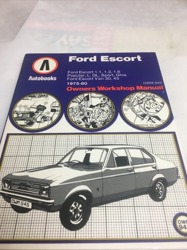 Ford escort autobooks service - ford,
