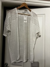 Next White Lace Detail Kimono