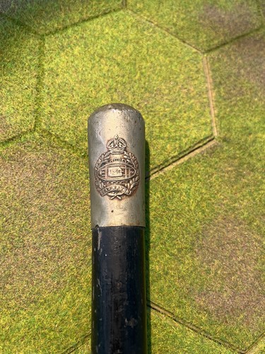 Antique military swagger stick - antique,
